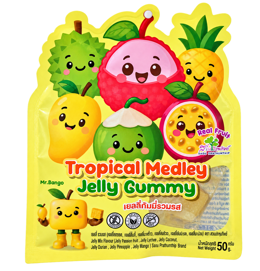 Tropical Medley Jelly Gummy